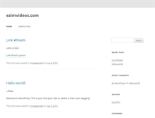 Tablet Screenshot of ezimvideos.com